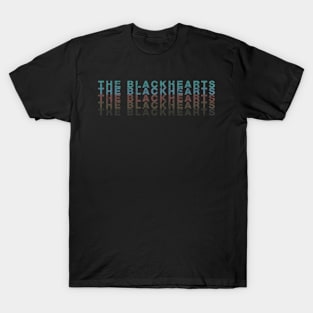Vintage Proud Name Blackhearts Personalized Birthday Retro T-Shirt